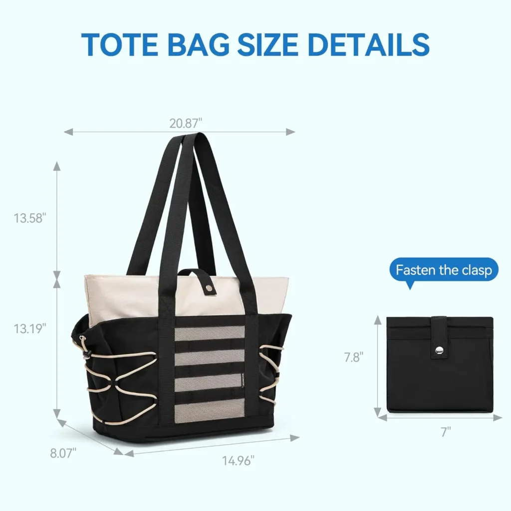  Factory Price Wholesale Gym Tote Bag With Zipper