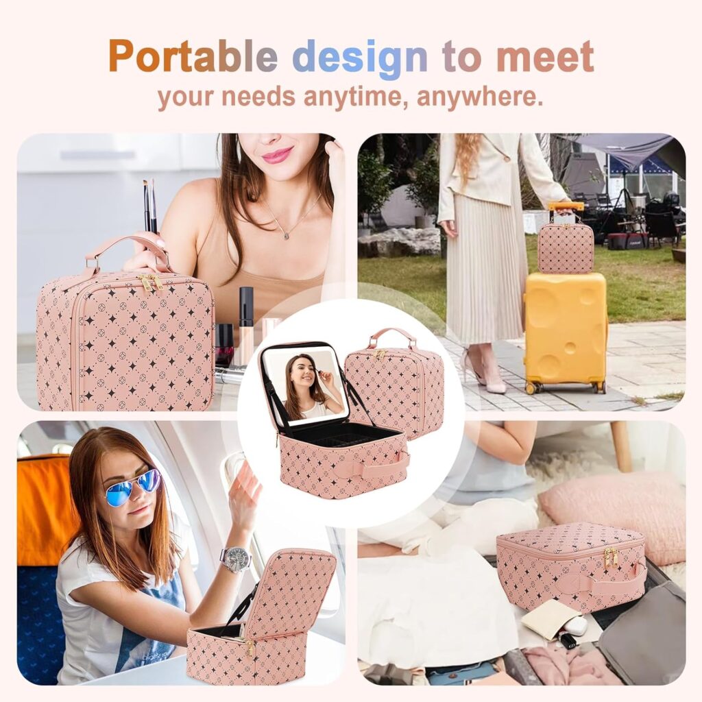 Cheaper Factory Price Makeup Pouch with Mirror