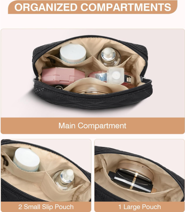 China Manufacturer Amazon Cosmetic Travel Bags