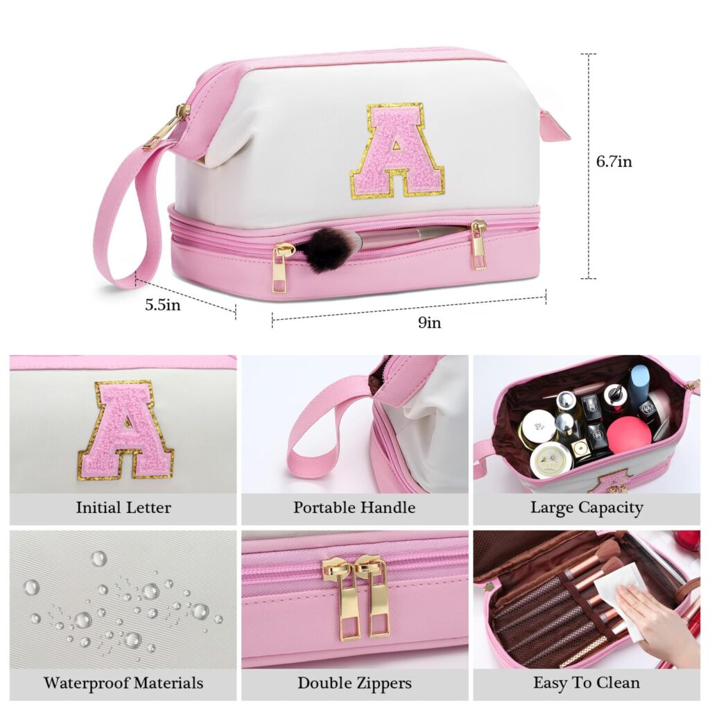 Factory Direct High Quality Monogram Makeup Bag