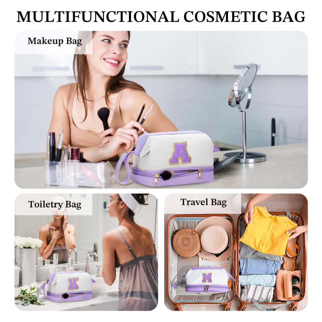 China Big Factory Good Price Leather Cosmetic Bags