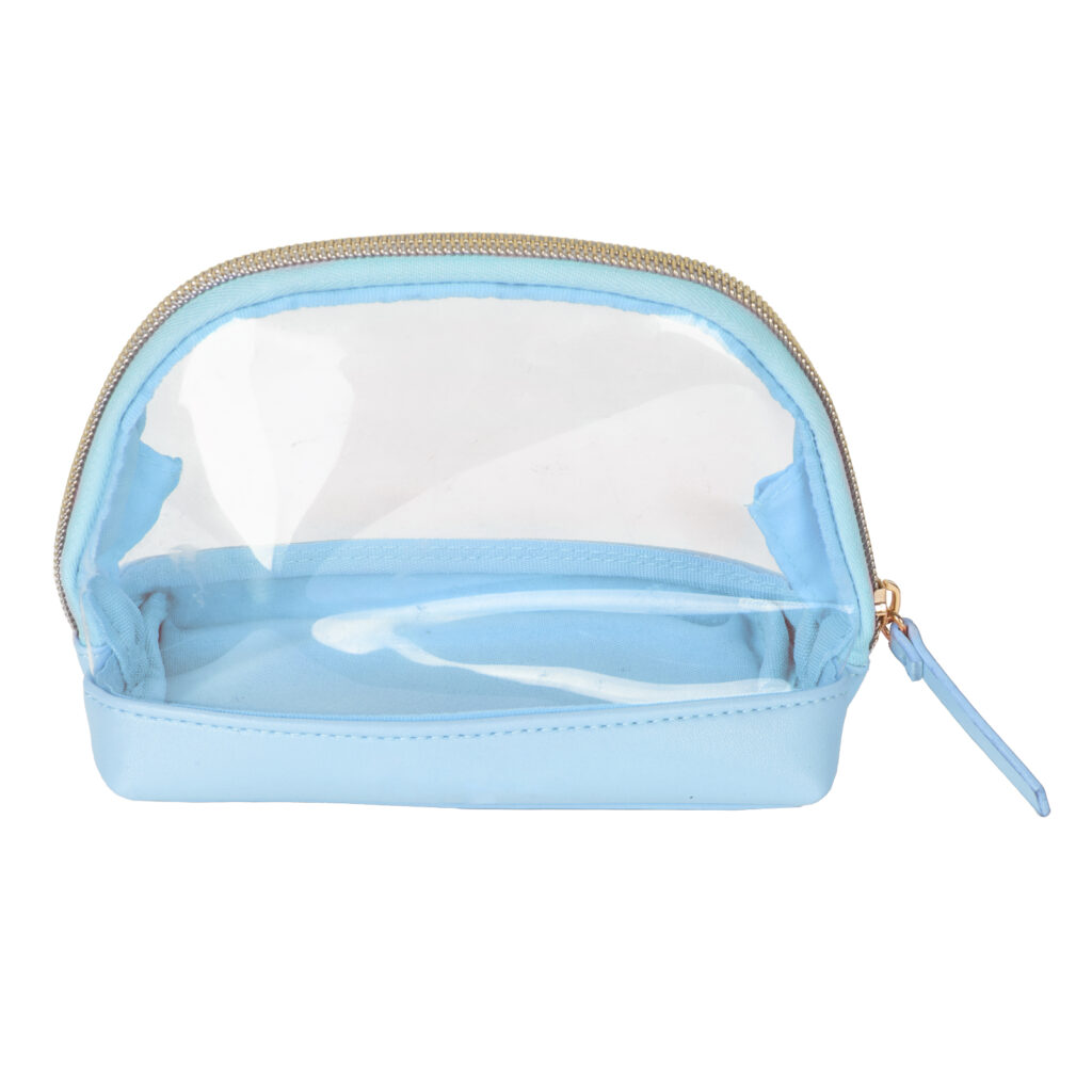 Good Quality Factory Directly Blue Makeup Bag