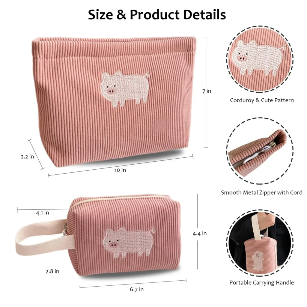 Factory Cheap Price Large Cosmetic Pouch